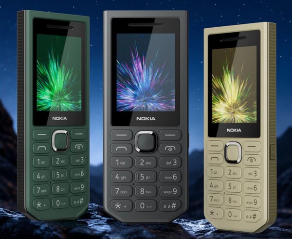 Nokia 300 Power Bank i grönt, svart och guld.