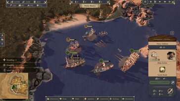 En bild som visar ett sjöslag i Republic of Pirates.