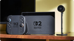 Officiell bild Nintendo Switch 2 och dess kameratillbehör. (Bildkälla: Nintendo)