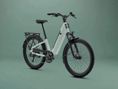Elcykeln Vida E+ EX är utrustad med ett utbytbart batteri på 700 Wh
