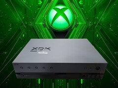 Xbox dev kit visas (XDK) (Bildkälla: eBay, Xbox Gaming med redigeringar)