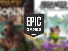 Epic Games Store kommer att ge bort två spel från och med den 7 maj, se logotypen på bilden.
