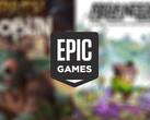 Epic Games Store kommer att ge bort två spel från och med den 7 maj, se logotypen på bilden.
