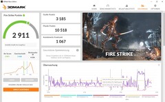 3DMark Fire Strike (på batteri)