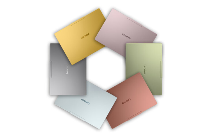 IdeaPad Slim 5 Ultra 14IWC11 kan konfigureras i flera olika färger på vissa marknader.