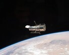 En bild av rymdteleskopet Hubble i omloppsbana (Bildkälla: NASA; beskuren)