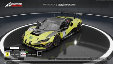 Bild: En skärmdump från spelet Assetto Corsa Competizione.