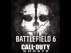 Call of Duty: Ghosts konstverk med Battlefield 6-logotyp (Bildkälla: Activision, EA med ändringar)