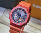 Casio Galapagos x G-Shock-klockorna (GA-B2100DF-4A på bilden) kommer till Europa. (Bildkälla: MyNavi News)