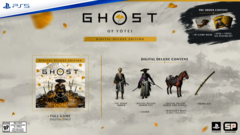 Förhandsbeställningsbonusar för Ghost of Yotei Deluxe Edition (bildkälla: PlayStation)