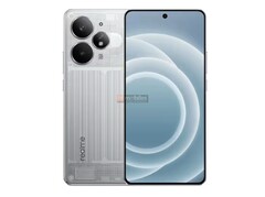 Realme 15 Pro sägs ha en slående silverfärgad baksida som ett av färgalternativen. (Bildkälla: 91mobiles)