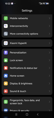 Xiaomi 17 HyperOS 3 smartphone recension