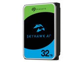 Seagate SkyHawk AI-hårddisken på 32 TB använder Mozaic 3+-teknik för högdensitetslagring av övervakningsvideor. (Bildkälla: Seagate)