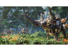 En skärmdump från spelet Light of Motiram som visar upp en av dess mekanimaler. (Bildkälla: Steam)