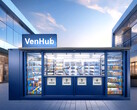 Närbutiken Venhub drivs 24/7 med hjälp av AI-robotar för att minska affärs- och driftskostnaderna med 31 procent. (Bildkälla: Venhub)