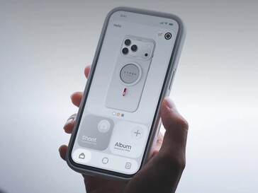 Bilder kan laddas upp till skärmen via mobilappen