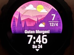 Inbränning på en Garmin Epix Gen 2 (Bildkälla: Norret1983, via Reddit)