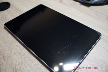 Skärmskydd som är känsligt för repor