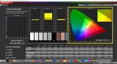 CalMAN ColorChecker kalibrerad