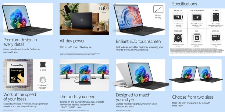 Den 15-tums Surface Laptop 8.