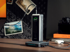 Prime 26K powerbank finns nu tillgänglig i EU för 199,99 euro. På bilden: en kampanjbild av den bärbara laddaren. (Bildkälla: Anker)