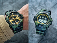 Casio G-Shock GA-700CMG-3AER (till vänster) och DW-6900CMG-3ER (till höger).