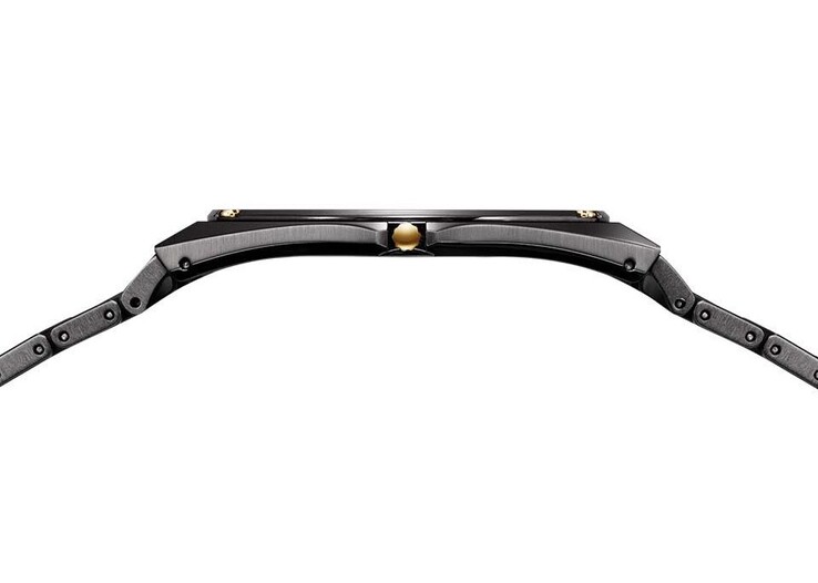 Profilbild av Citizen Eco-Drive One AR5065-54W som visar dess extremt tunna boett och diskreta design.