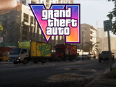 GTA 6-banner som visar trafiken i Vice City