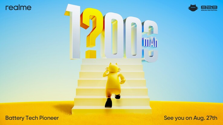 Realme är på väg att gå mot milstolpen 10,000 mAh. (Källa: Realme via X)