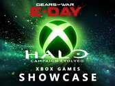Xbox Games Showcase 2026 banner med Halo: Campaign Evolved och Gears of War: E-Day