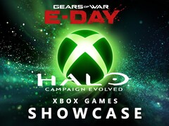 Xbox Games Showcase 2026 banner med Halo: Campaign Evolved och Gears of War: E-Day