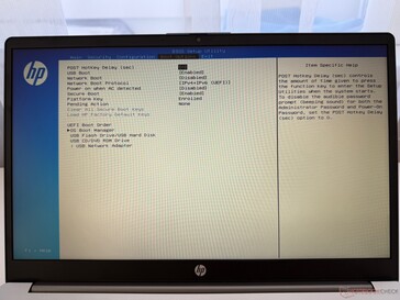 BIOS startalternativ