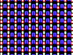 Subpixel-arrangemang