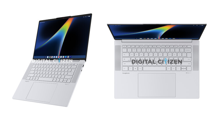 Lenovo Googlebook 15 verkar också ha fyra högtalare.