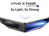 Den vikbara smarttelefonen Vivo X Fold5 finns nu tillgänglig för köp i Indien (Bildkälla: Vivo)