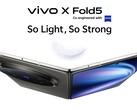 Den vikbara smarttelefonen Vivo X Fold5 finns nu tillgänglig för köp i Indien (Bildkälla: Vivo)