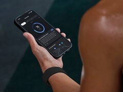 Amazfit&#039;s Helio Strap (bilden) får en ny uppdatering. (Bildkälla: Amazfit)