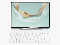 Huawei MatePad Pro 12,2&#039;&#039; (2025) levereras med ett tangentbordsfodral men pennan måste köpas separat. (Bildkälla: Huawei)