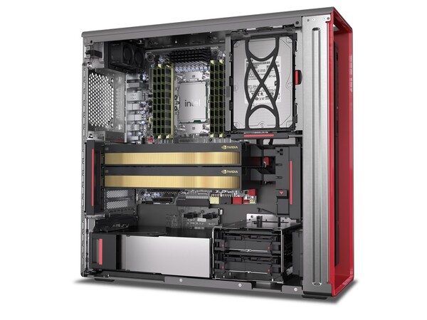 En titt inuti den nya arbetsstationen ThinkStation P5 Gen 2