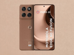 Motorola Edge 60 Fusion i Mocha Mousse kan vara exklusiv för utvalda marknader. (Bildkälla: Ytechb)