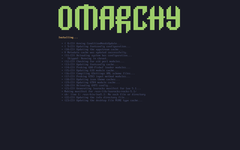 Omarchy 3.7.0 Linux för gamers nu tillgängligt