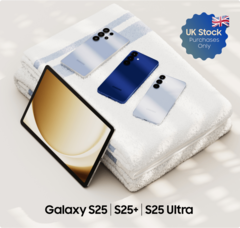 Berättigade köpare kommer att få en surfplatta gratis med sin Galaxy smartphone i Storbritannien (bildkälla: Samsung)