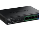 Den fläktlösa multi-gigabit-switchen TPE-BG350 från Trendnet levereras i ett robust metallhölje