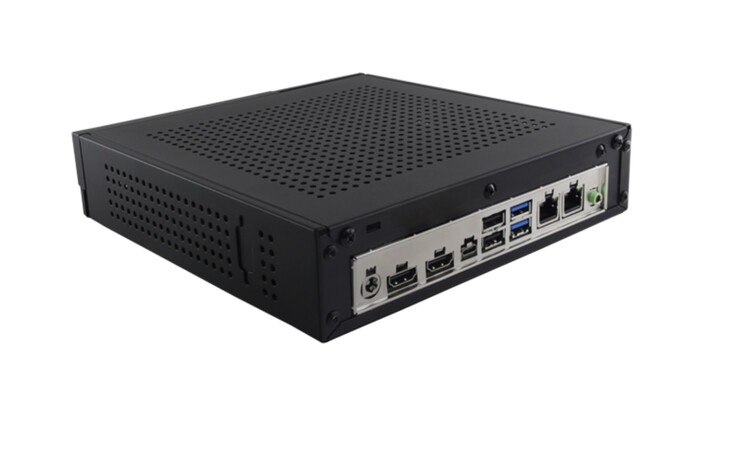 Mini-PC:n MT-N150 har ett gediget utbud av portar, inklusive dubbla 1G Ethernet-portar och valfri 4G LTE-anslutning.
