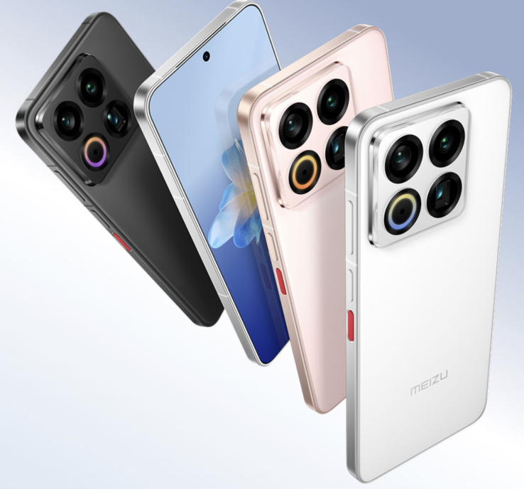 Färgalternativ för Meizu 22. (Bildkälla: Meizu)