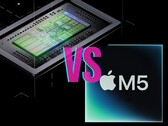 Nvidias RTX Spark mot Apples M5 Pro (bilden visar ett chip i M5-familjen).
