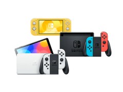 Nintendo Switch-produktfamiljen omfattar original Switch, Switch OLED och Switch Lite. (Bildkälla: Nintendo)