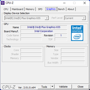 CPU-Z: Grafik