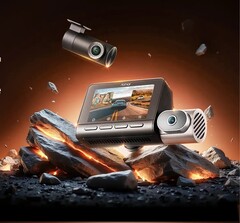 70mai 4K T800 dash cam har dubbel 4k-inspelning för både främre och bakre vyer (Bildkälla: 70mai)