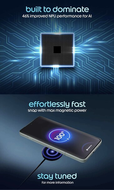 Den officiella teasern för Motorola Edge 70 Max.
